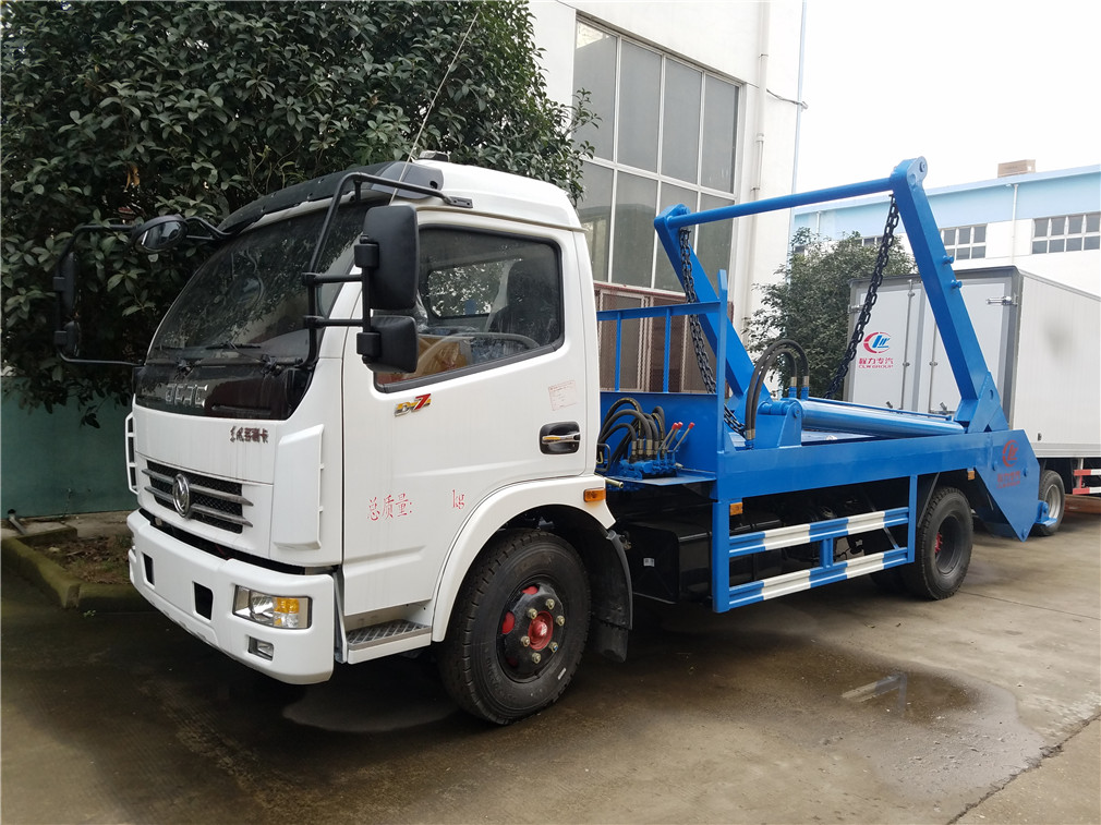 國六3方 藍牌躍進 勾臂垃圾車