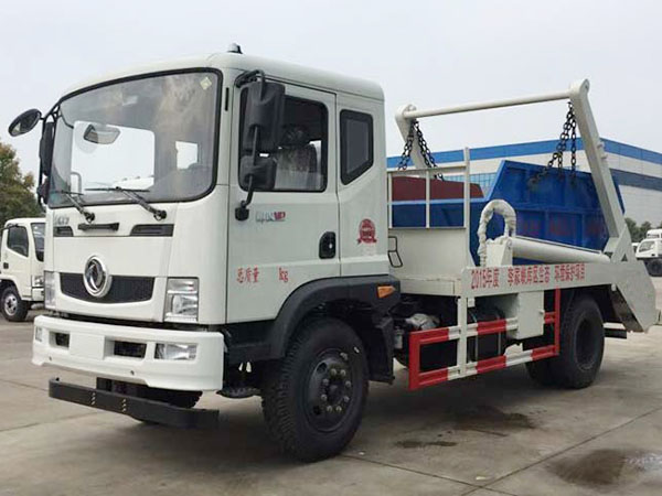 國六3方 藍牌躍進 勾臂垃圾車