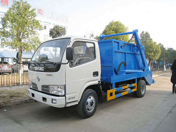 國六3方 藍牌躍進 勾臂垃圾車