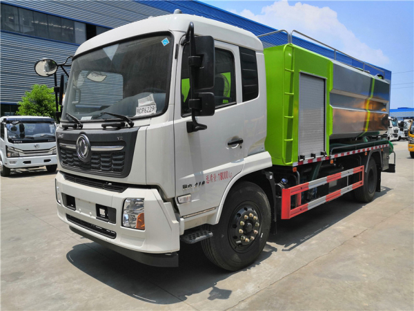 東風(fēng)天錦15方清洗吸污車