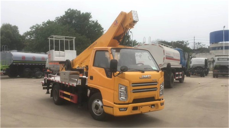 國六23米藍(lán)牌東風(fēng)途逸單排高空作業(yè)車
