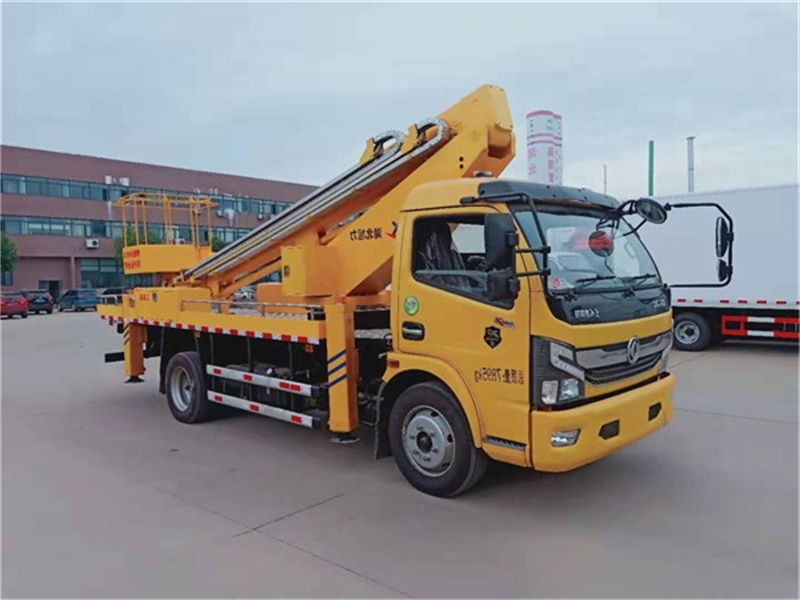 國六23米藍(lán)牌東風(fēng)途逸單排高空作業(yè)車